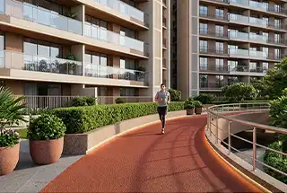 Jogging Track at Shilp Celestial